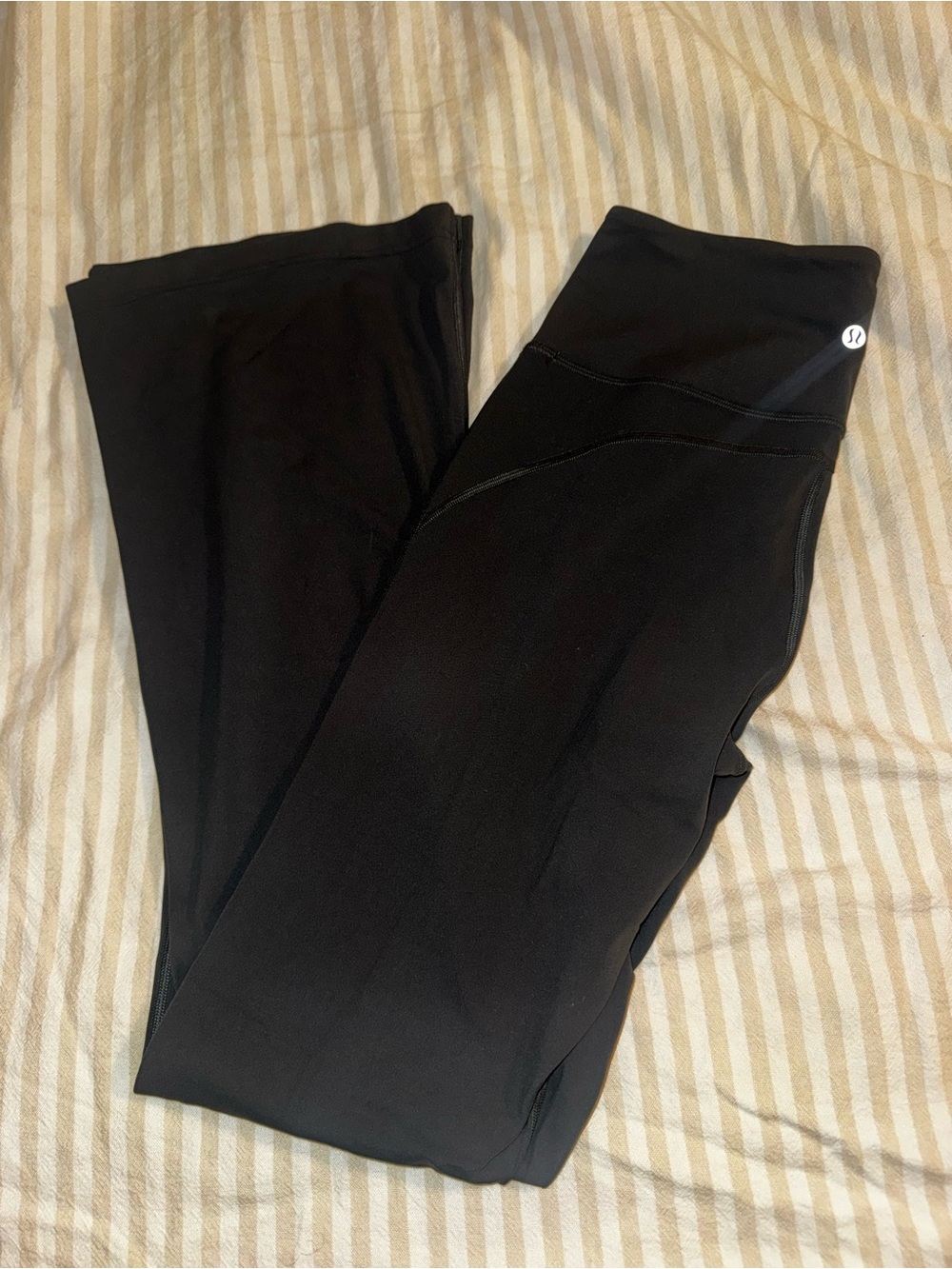 Lululemon dark grey High-Rise flare Yoga Pants